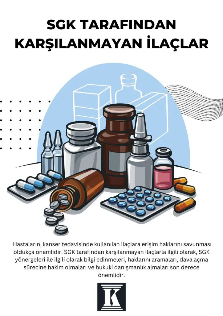 SGK tarafından karşılanmayan kanser ilaçları